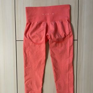 NVGTN coral contour seamless leggings